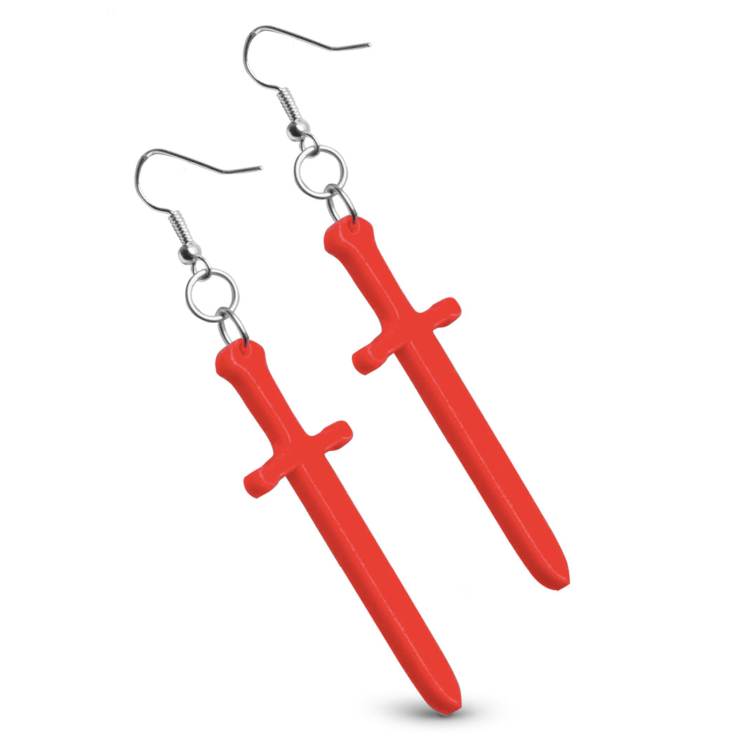 Mini Sword Earrings